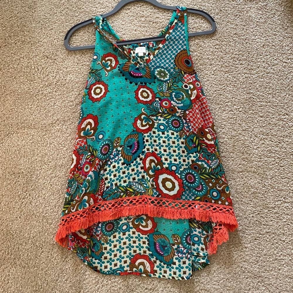 Colorful Pattern Top
